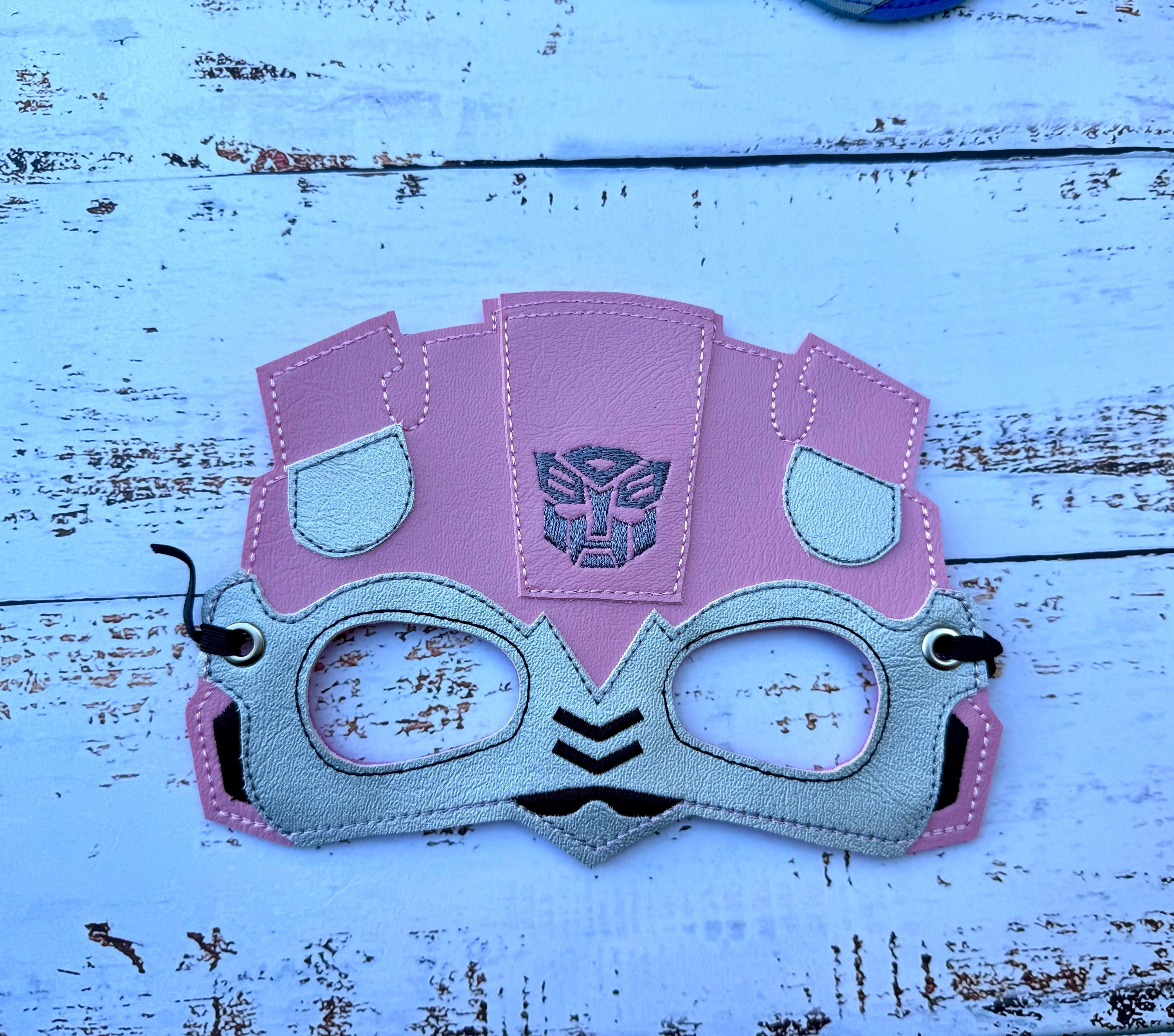 Transfomers Mask Embroidered Transformers Mask | Halloween Costume | Birthday Party Mask ...