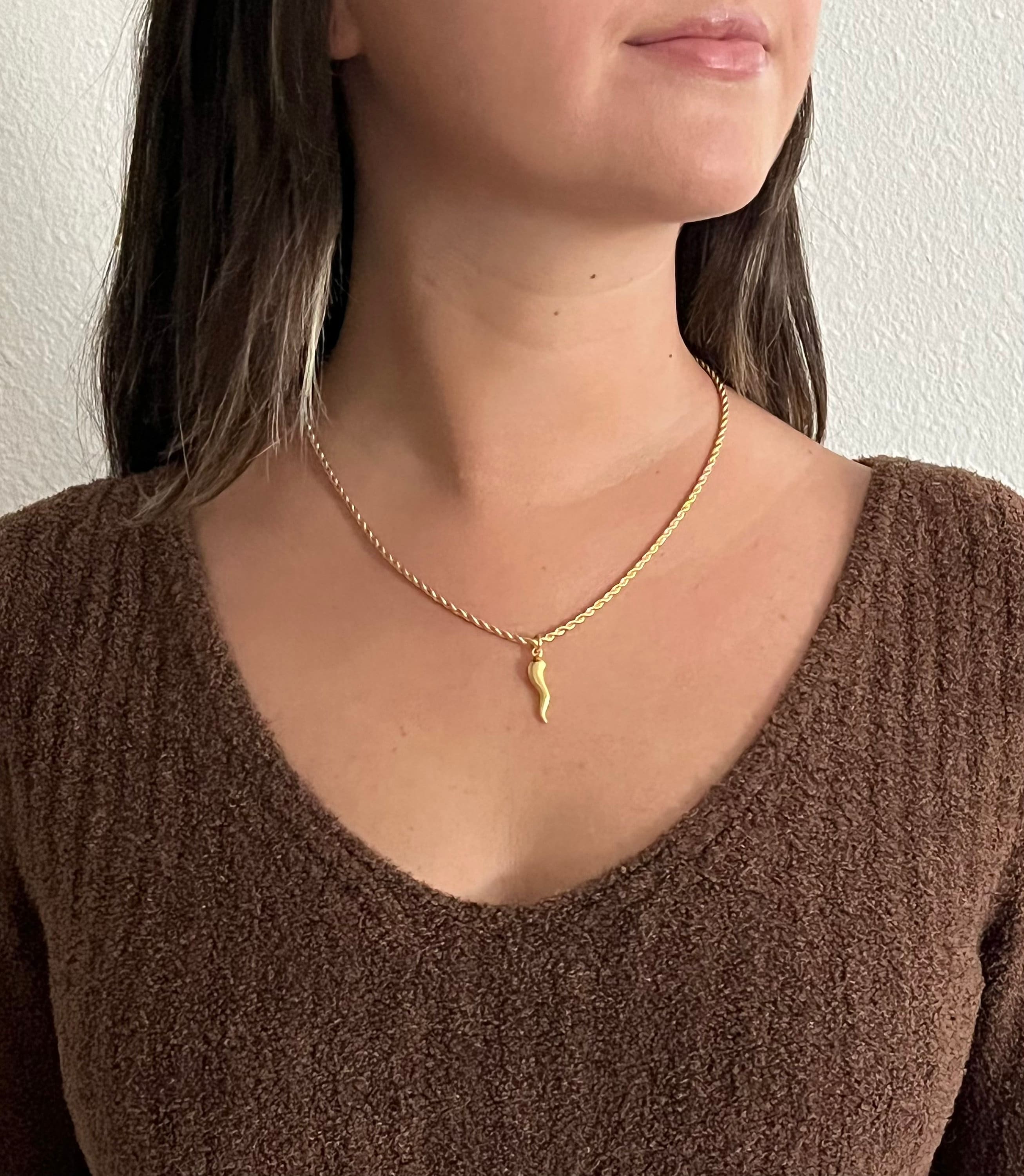 corno necklace gold｜LORO(ロロ)公式通販