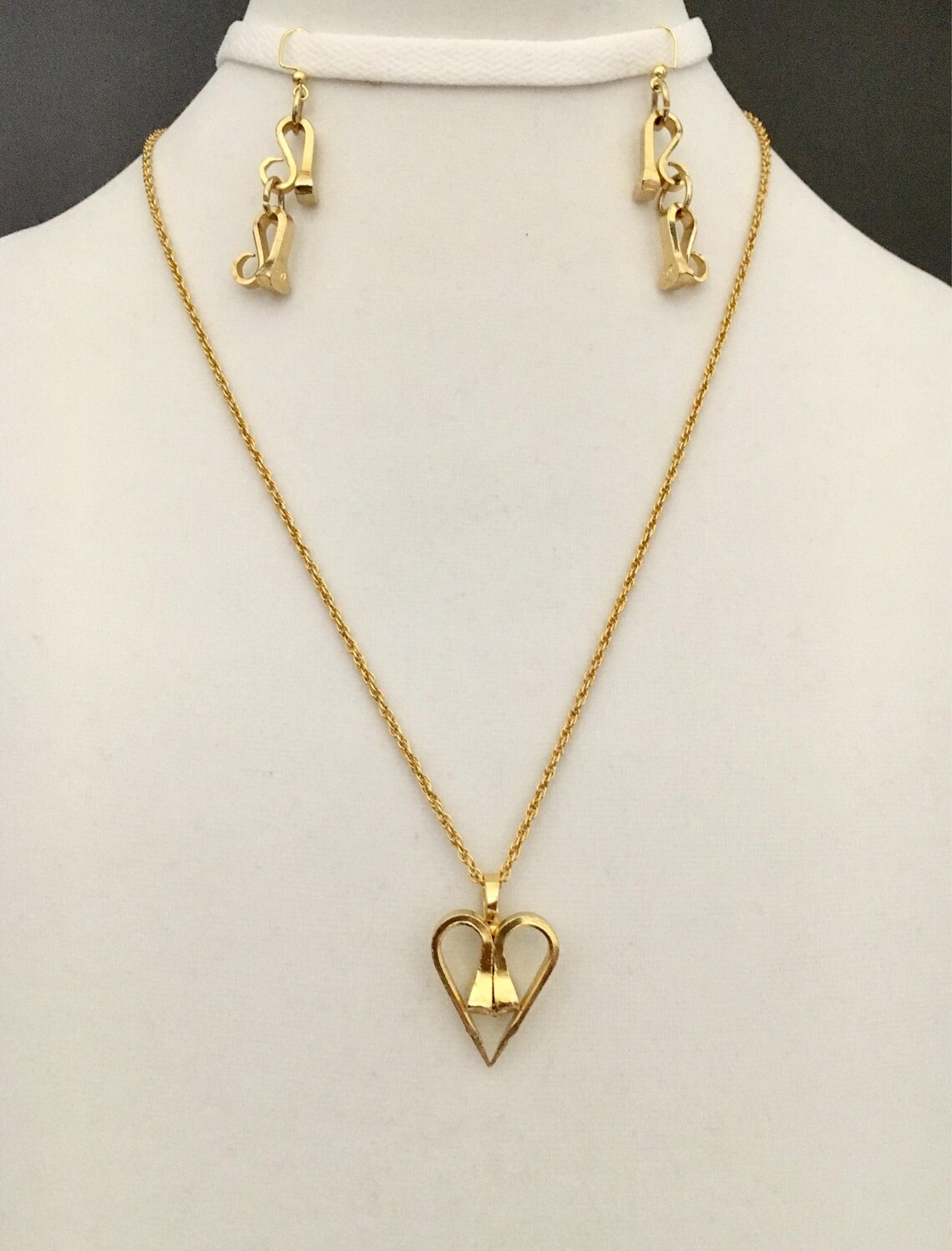 Horseshoe Nail Jewelry Mustad Horseshoe Nail Heart Necklace Etsy