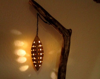 Floor lamp, height 71cm, designer lamp, lamp driftwood, juniper