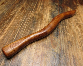 Madera de horquilla, nuez, madera de palo de pelo de 6", tenedor, pasador de madera, madera, accesorios para el cabello, joyería de madera, horquilla de madera