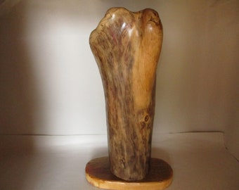 Floor lamp, designer lamp, table lamp driftwood, 37 cm high