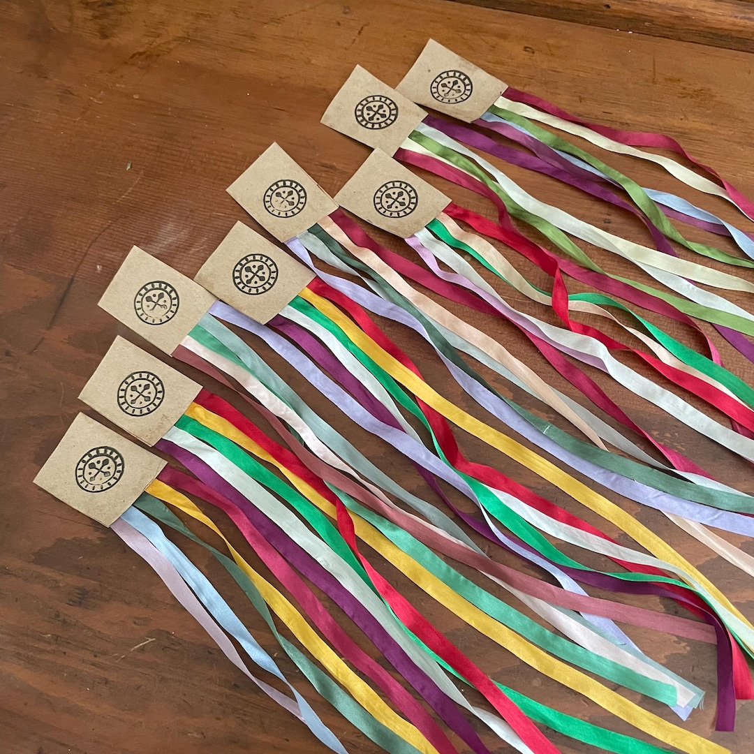 Handmade Silk Missal Ribbons Bookmark: Catholic Book Insert (7mm ...