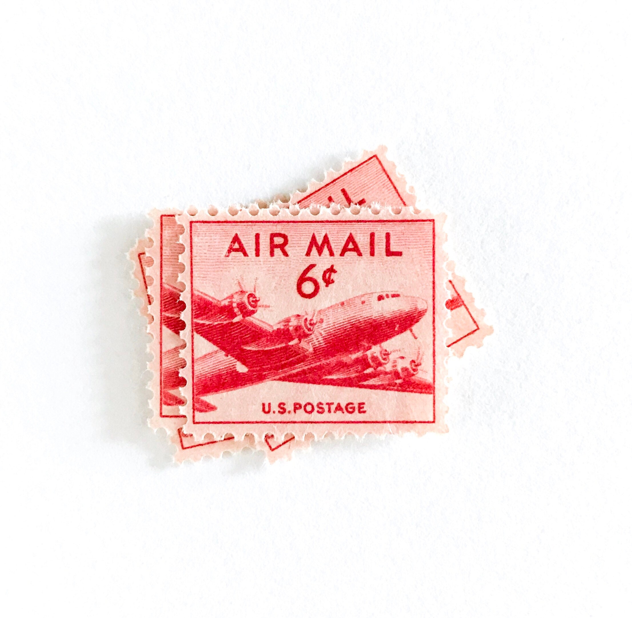 red airmail 5 cent stamp red airmail 5 cent stamp