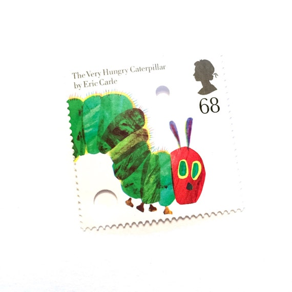 1 X Hungry Caterpillar Unused Gb 68p Eric Carle Mint Mnh Etsy