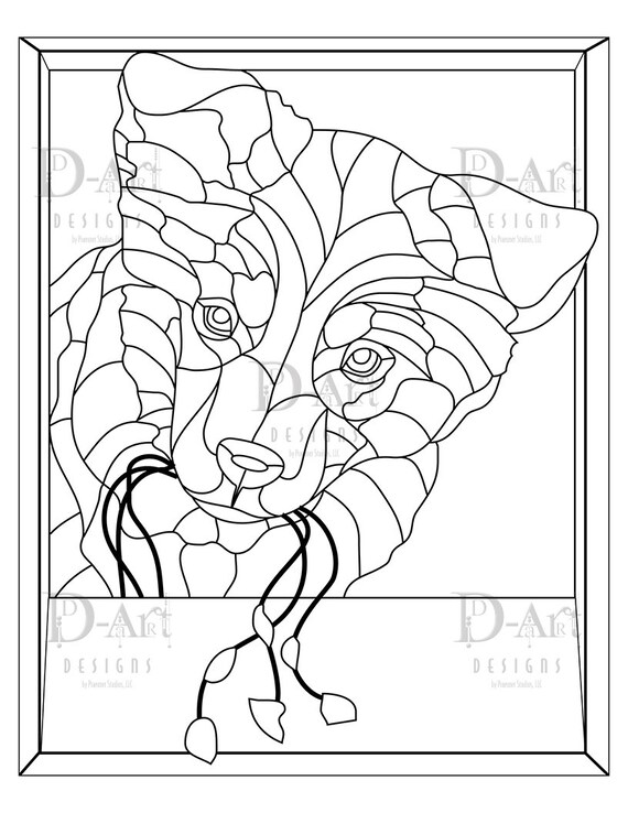 Lil Debbie Coloring Page Dog Coloring Sheet Puppy Etsy