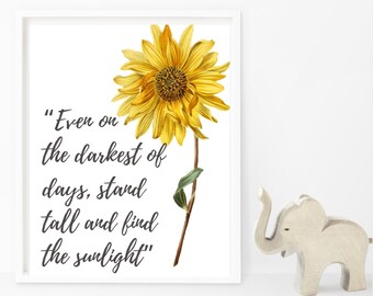 Download Sunflower quotes | Etsy