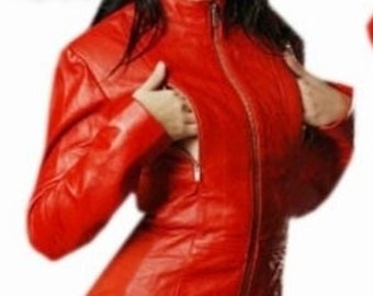 STOCK CLEARANCE! Women Cosplay Real Leather Catsuit Clubwear Bodysuit padded bust lace up back Stylish Bondage suit Fetish fashioned Catsuit