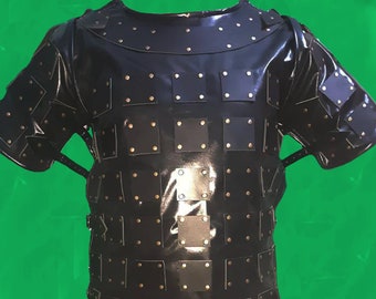 Real Leather Game of Thrones Armour theatrical Leather Brigandine Armor LARP SCA Stark armor Halloween Costume