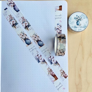 All Is Well With My Soul - Baumwolle Blau - Christian Washi Tape