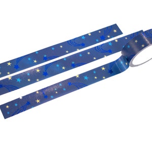 Starry Night Shooting Star-washitape