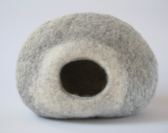 Grey Stone House Pet Bed Pet House Ferret Bed Ferret Etsy