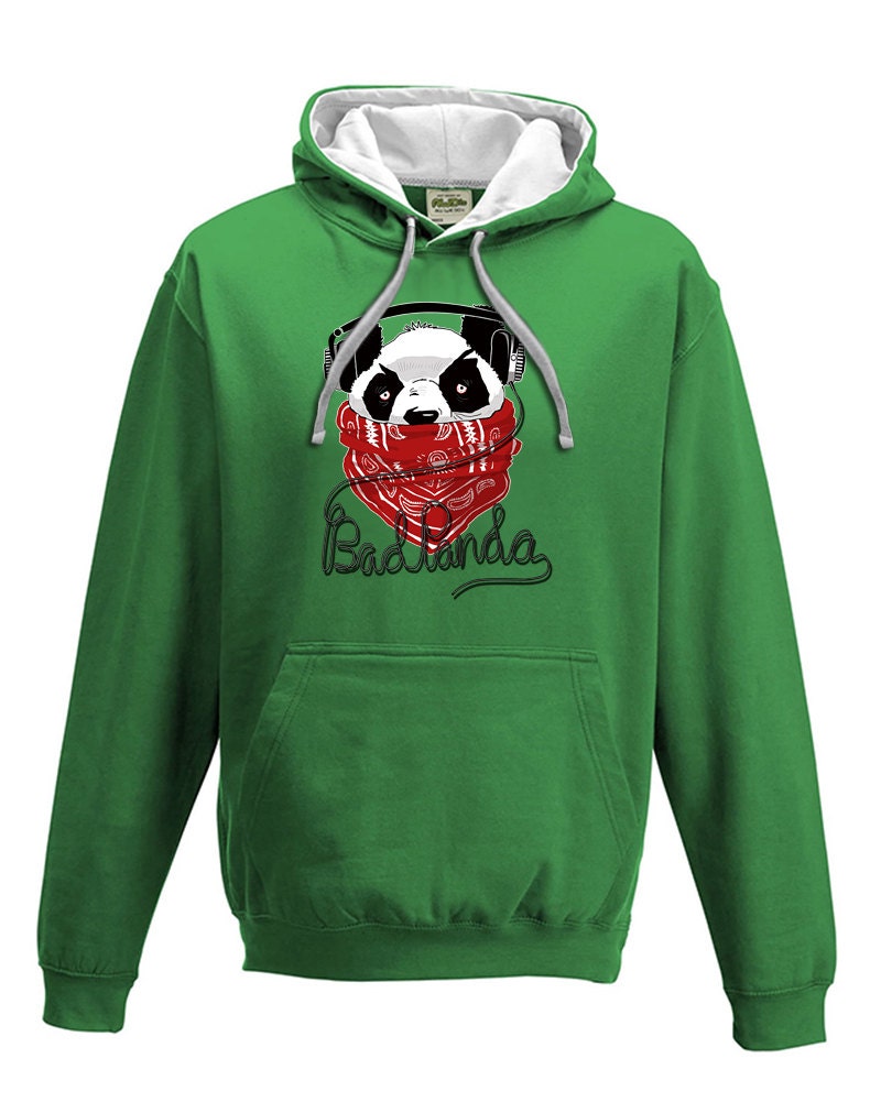Image of Bad Panda - Urban Bear Men's Hoodie/Hooded Top From Fatcuckoo -Vhm1515 Ideal Gift For Dads, Sons, Friends