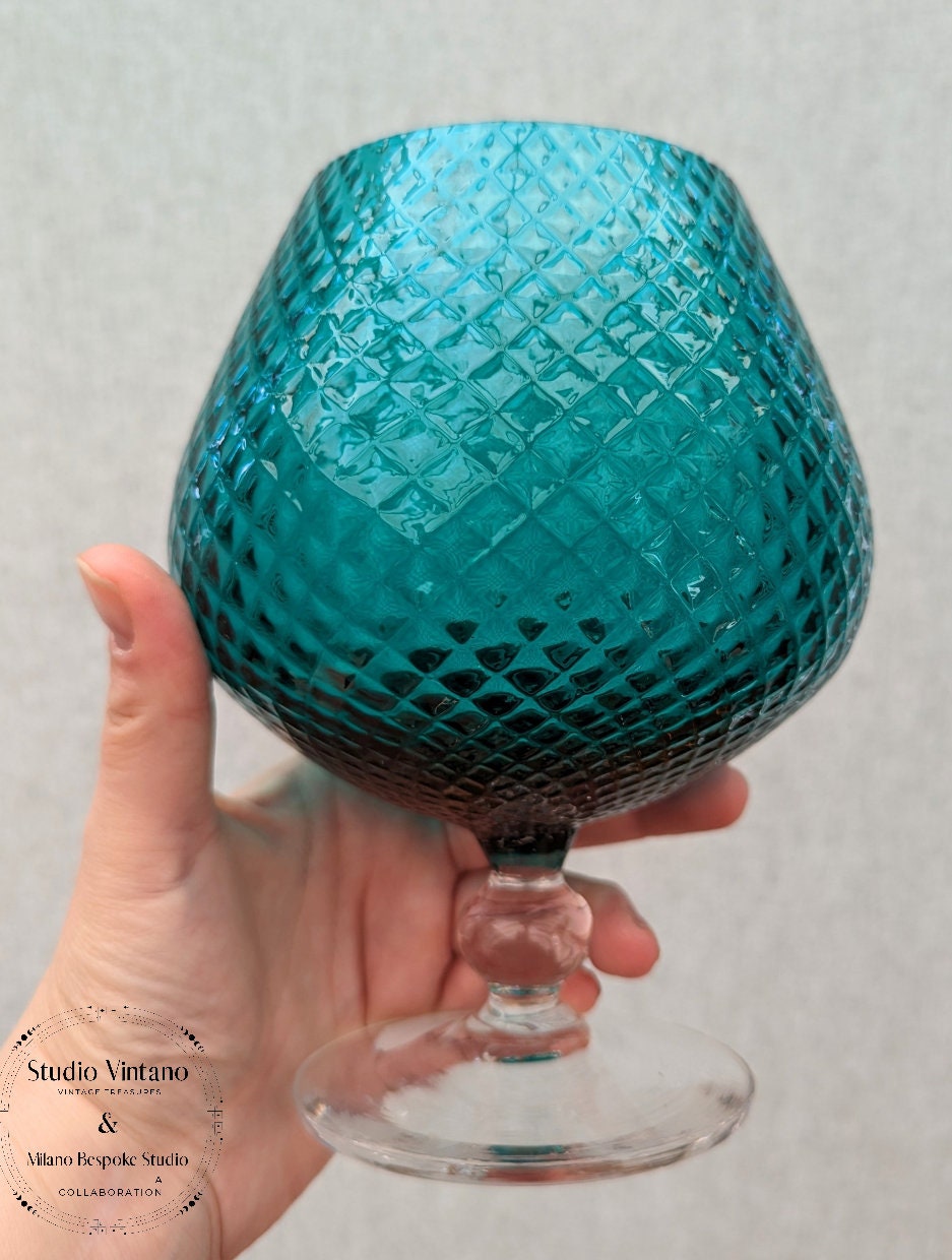 Emploli Glass Cognac Glass Brandy Glass Balloon Glass Etsy