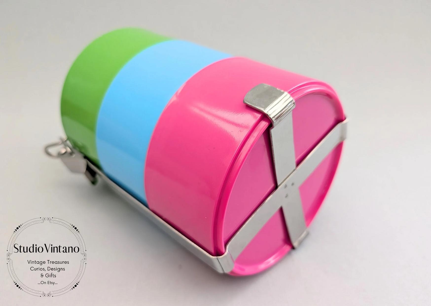 Vintage Habitat Melamine Stacking Bento Box, Retro Kitchen - Etsy