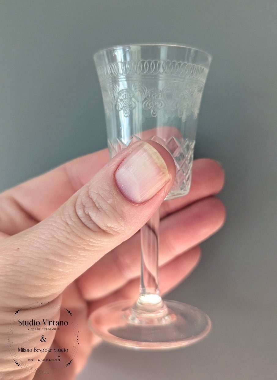 Edwardian Pall Mall Lady Hamilton Etched Drinking Glasses Etsy