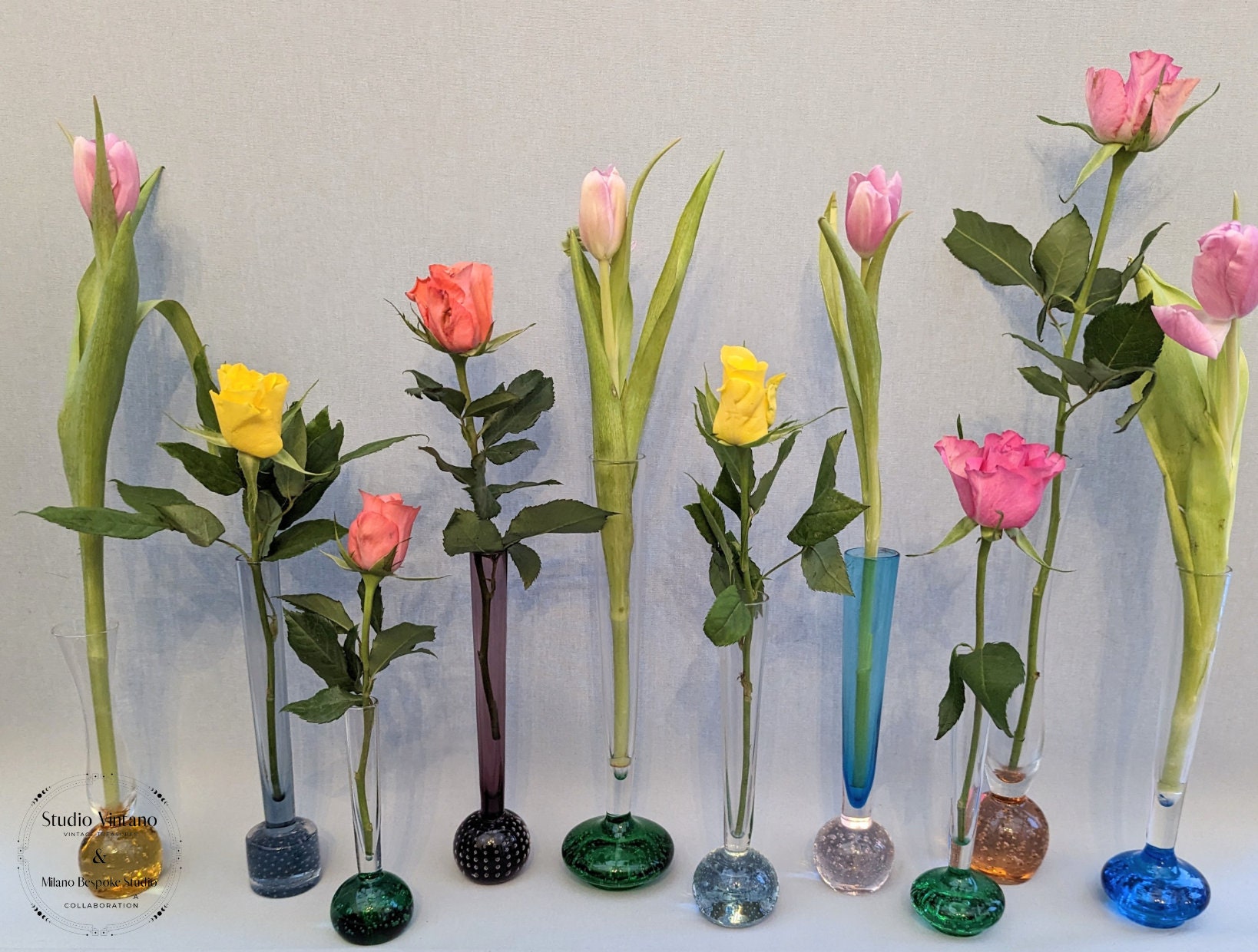 Wooden Flower Vase, Single Stem, Wedding, Glass Test Tube
