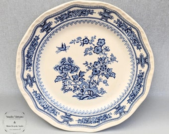 Masons Ironstone, Masons Manchu, 1930s, vintage plate, vintage kitchen, kitchenalia, Blue & white ceramics, Masons pottery, Staffordshire