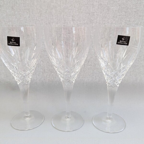 Lead Crystal Glasses Etsy UK