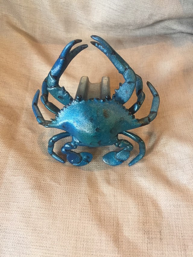 Maryland Blue Crab Trailer Hitch Receiver Plug Etsy
