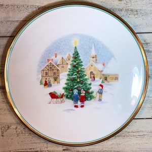 美しいミカサ メリークリスマス パターン ケーキプレート、ミカサ 食器、交換品、テーブルスケープ、クリスマス装飾