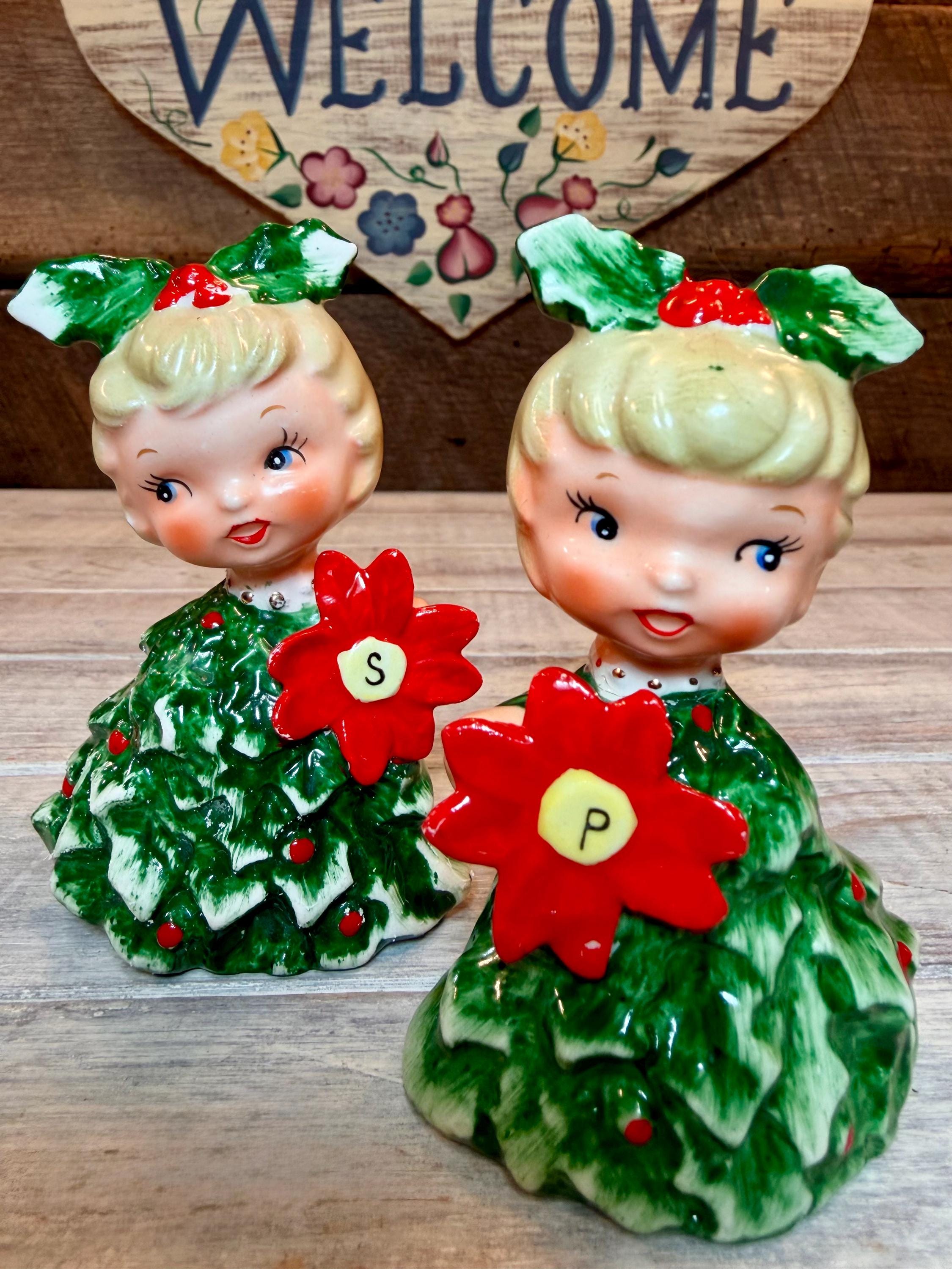Holt Howard Christmas Girl Pepper - Etsy