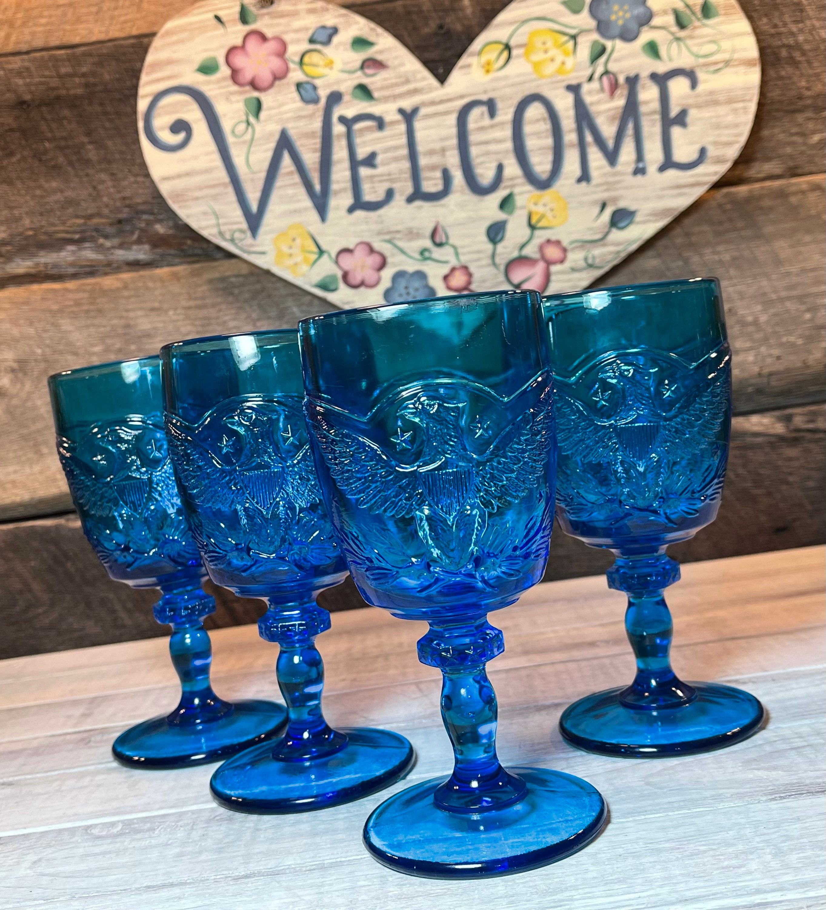 Vintage Embossed Glassware – Belle Blu