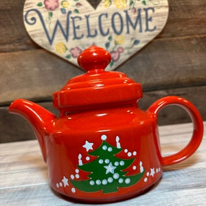 Fabulous Waechtersbach Christmas Tree Teapot Lid, Made in West