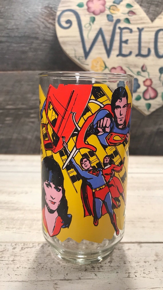 Vintage Taco Bell 1978 Superman the Movie Glass, SUPERMAN Saves the Day, Lois  Lane, Pepsi Glass, DC Comics, Christopher Reeves, Collectible - Etsy
