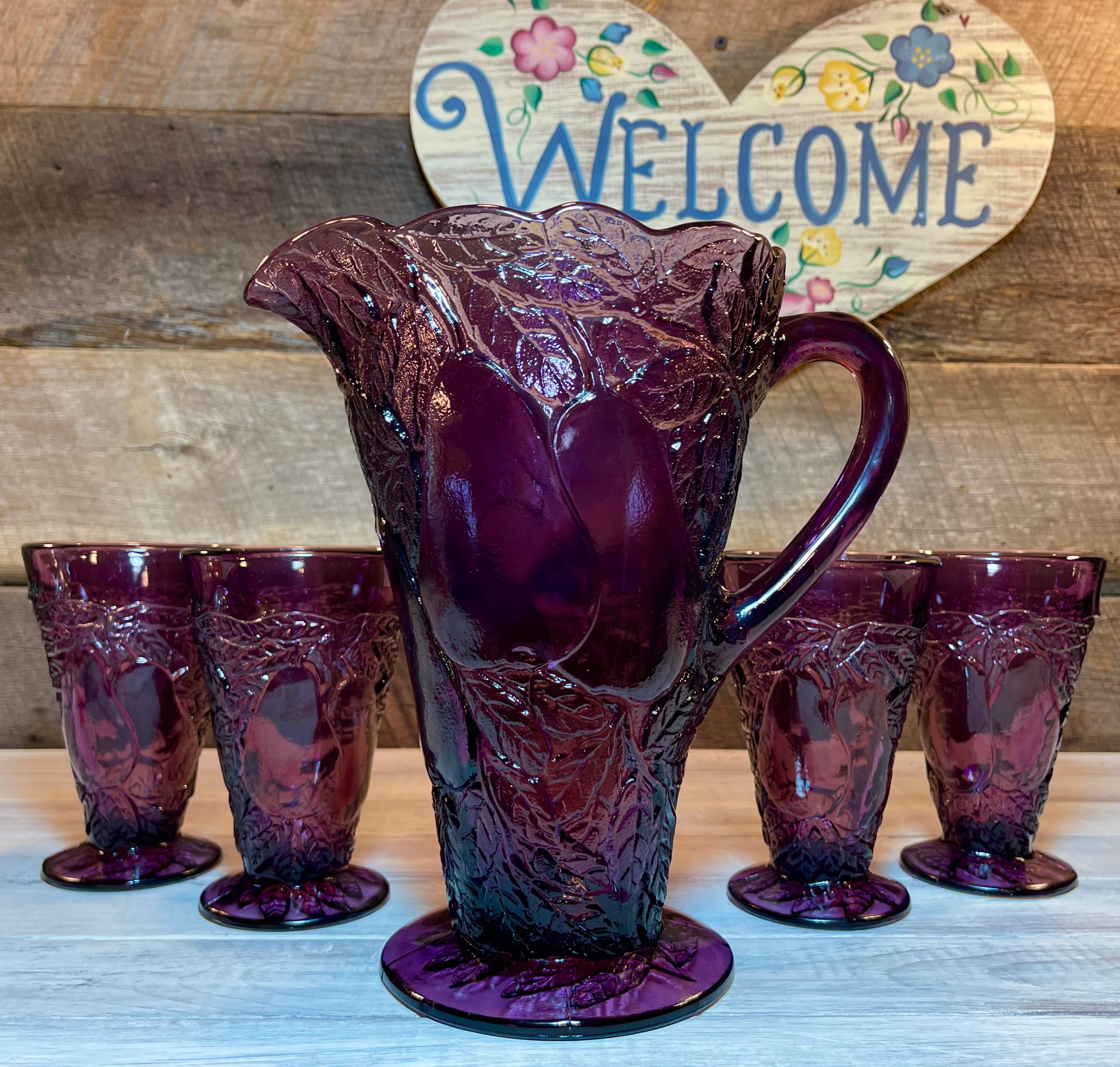 Kitchen & Dining Drink & Barware Pitchers & Drinking Sets Tiara ...