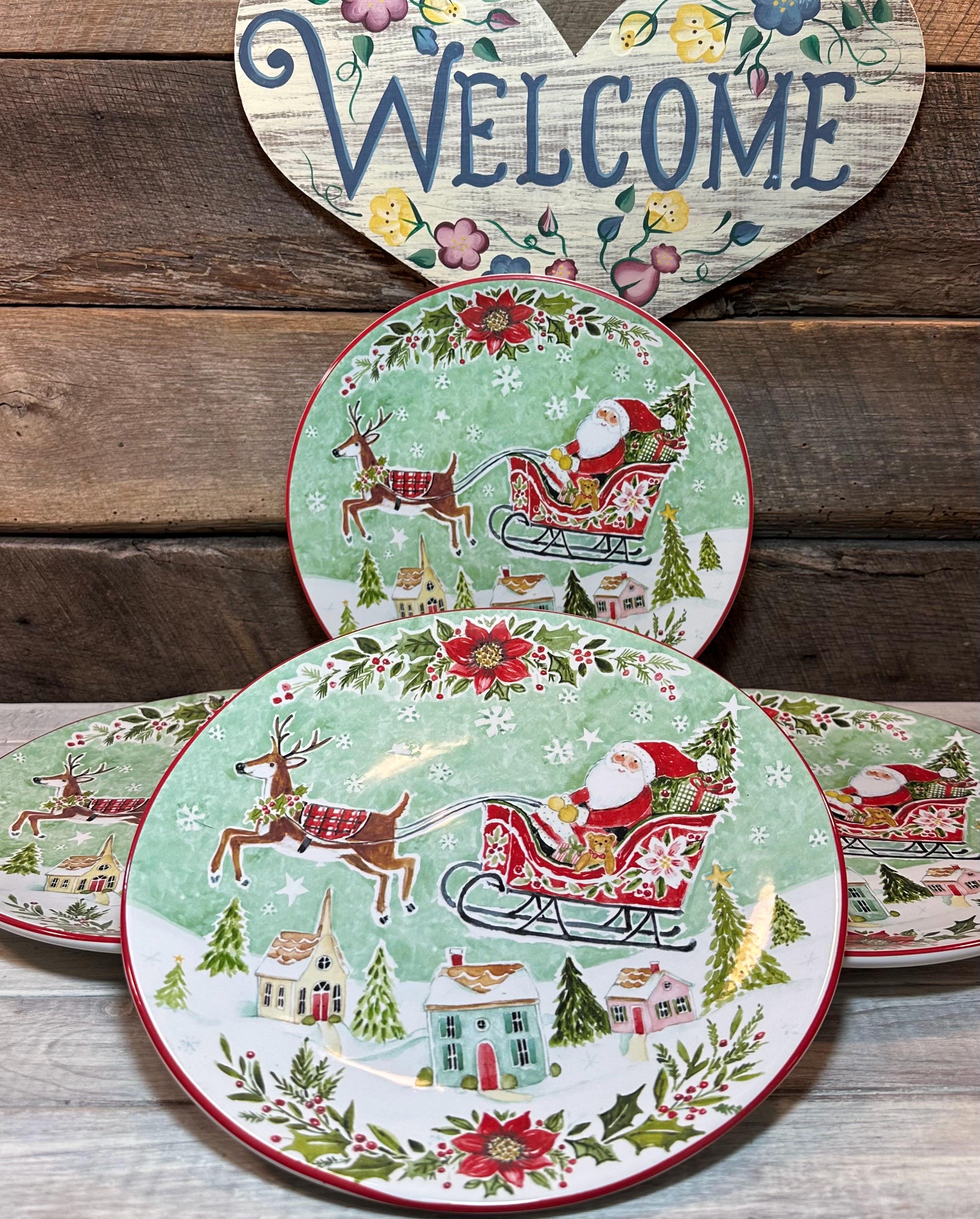 12 Days of Christmas Plates Complete Set - Etsy