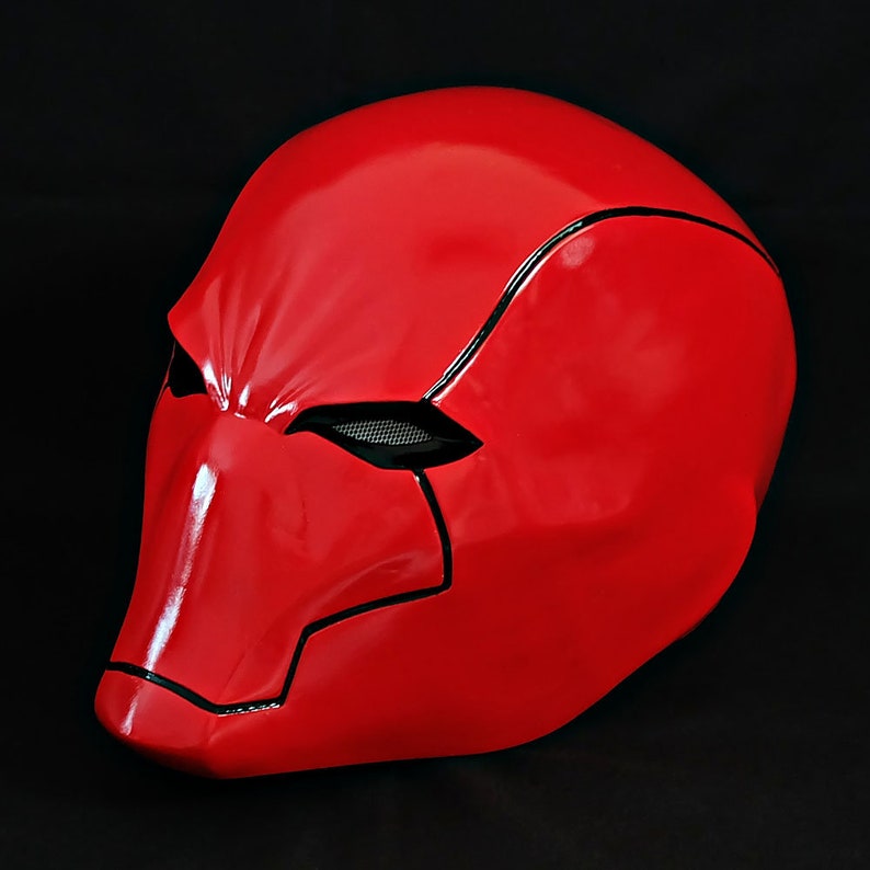 The Red Hood Rebirth Helmet Mask Jason Todd Halloween Costume - Etsy