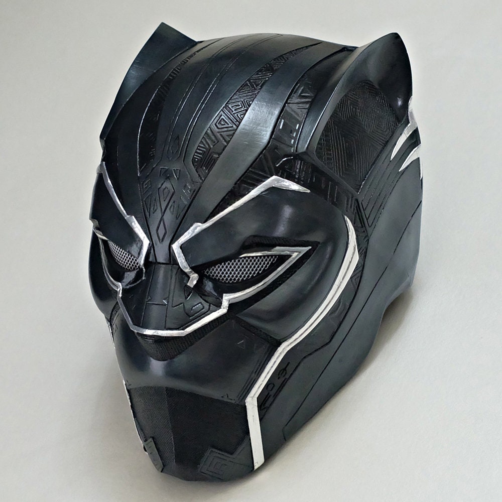 Black Panther Helmet Mask Halloween Costume Cosplay 521 -