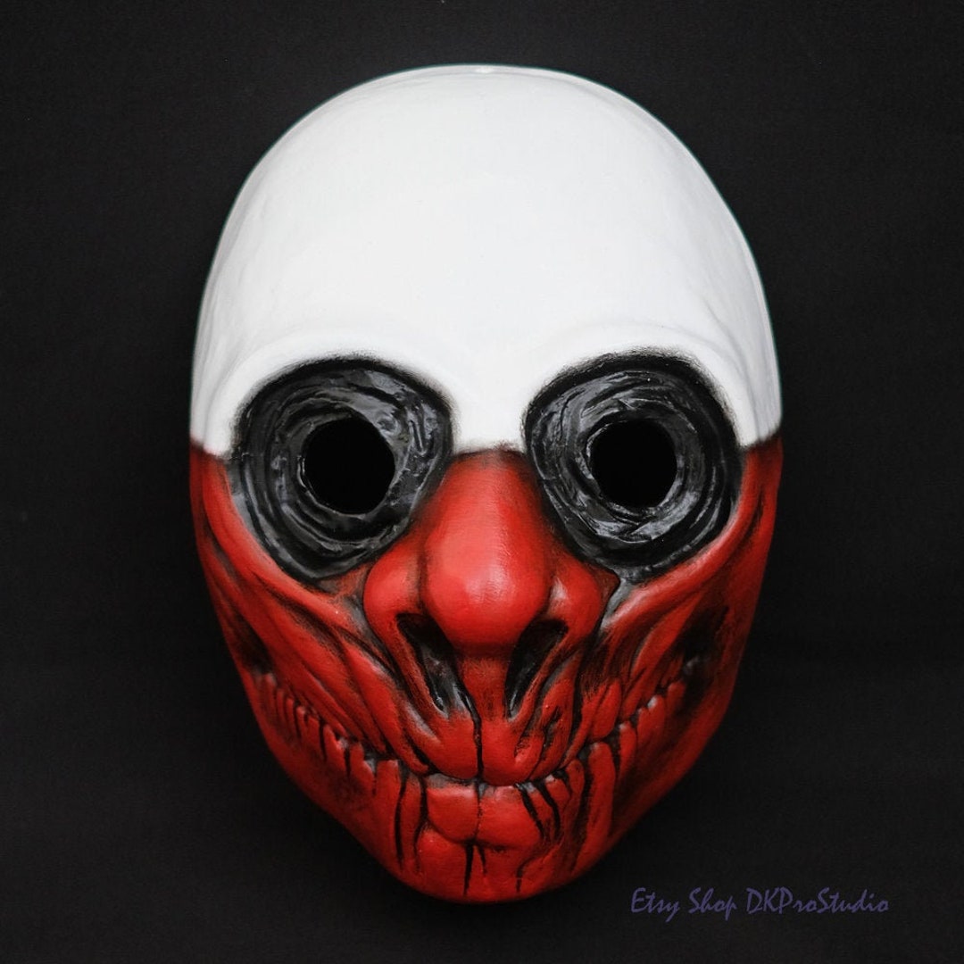 Anvendelse forræderi Låse Payday Wolf Mask Halloween Cosplay Costume Prop 529 - Etsy