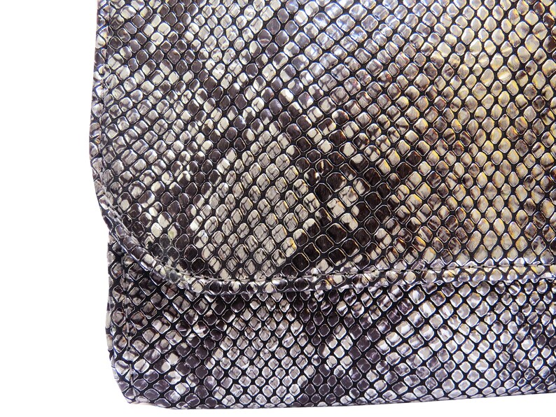 Black Snake Clutch Black Clutch Snake Skin Clutch Multi Color - Etsy