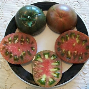 Heirloom Tomato- Black Bear- 75 to 80 day- Black- Determinate 25 seeds per pack