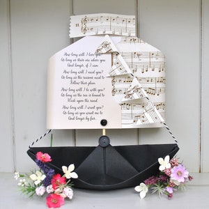 How long will I love you Sail Boat Romantic Sail Boat Card