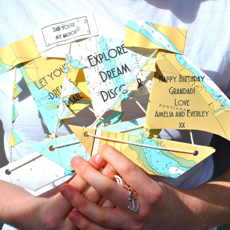 Thank You for Keeping Me Afloat Nautical Card | Etsy