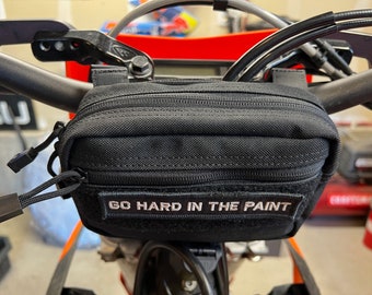 Bike Handlebar Bag | Dirtbike Bar Bag | Motorcycle Accessories Pouch| Handlebar Tool Roll