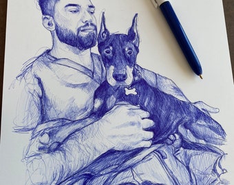 Día del padre, Día de la madre, regalo de cumpleaños, regalo de aniversario, regalo de Navidad, regalo significativo, dibujo personalizado, regalo de compromiso, regalo de bodas.