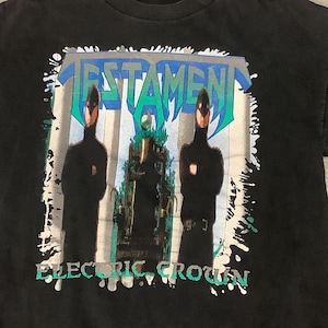 TESTAMENT RARE VINTAGE 1992 “Performing the Rites in 1992” Tshirt Size Medium