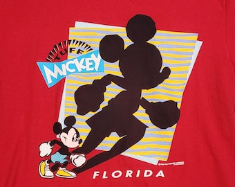 VINTAGE MICKEY MOUSE Velva Sheen t-shirt, size Large