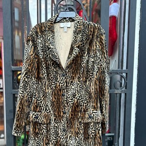 Leopard faux fur coat australia discount
