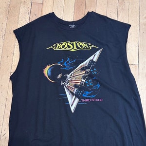 Kultiges Vintage BOSTON Band 1987 T-Shirt, Größe 2XL