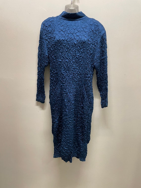 SNAZZY Daniel Lichtenstein ROYAL Blue 80’s DRESS Size… - Gem