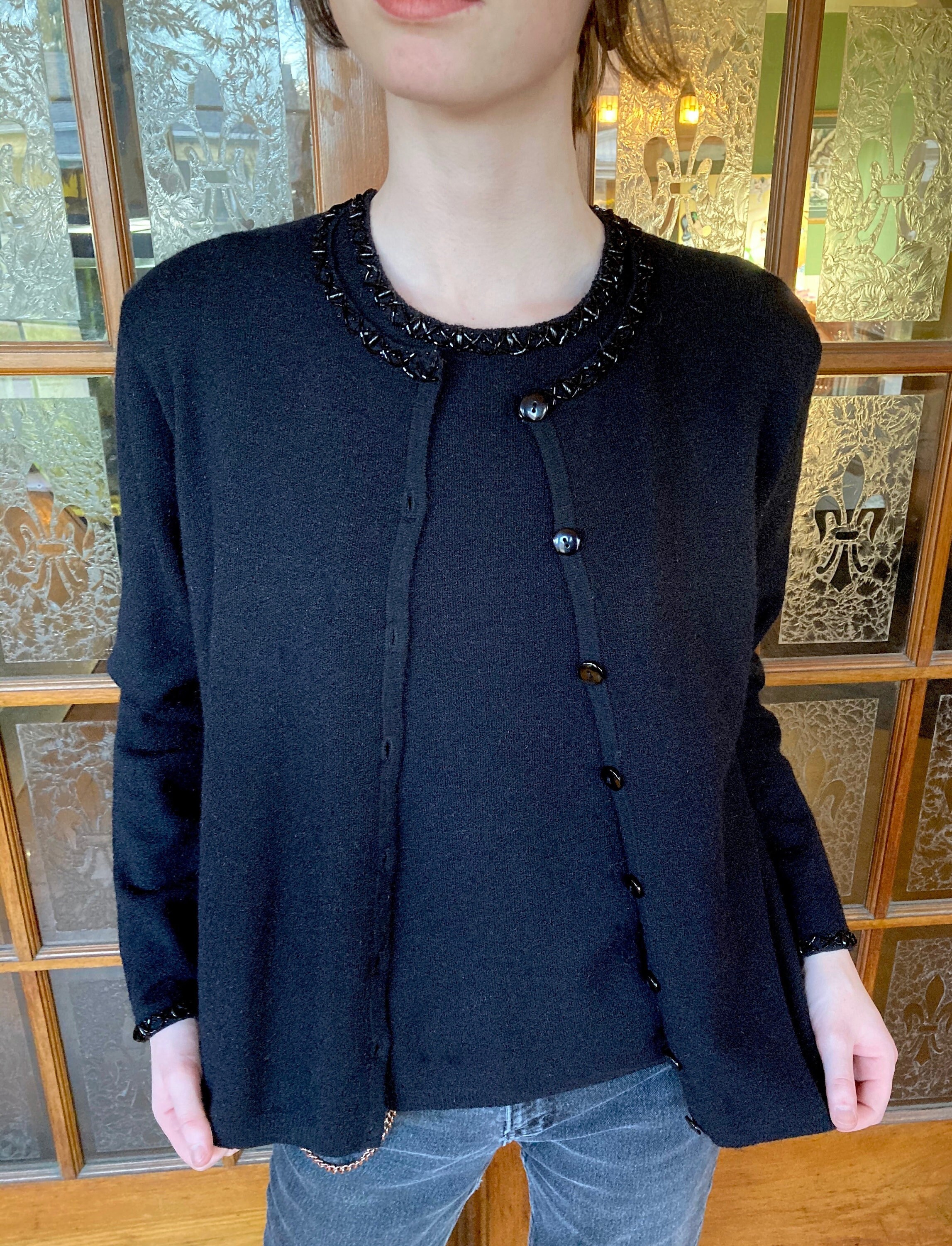 cardigan and shell sweater sets