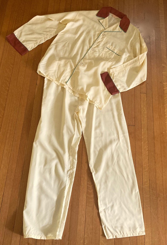 Vintage 1940's NERDY Pyjamas by "WILKAJAMA" size S