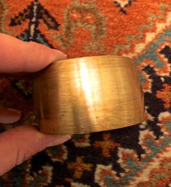 BOHEMIAN GOLD Tone CUFF Bracelet - image 2