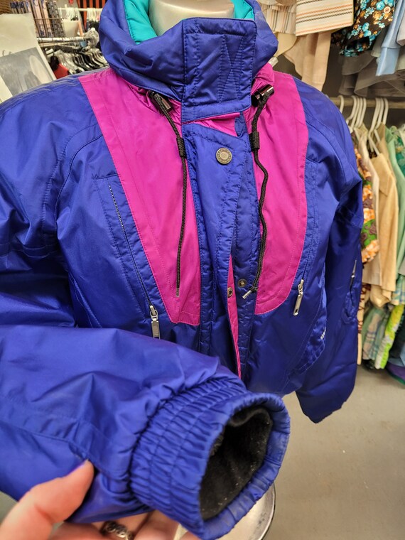 Totally TUBULAR 80’s SUN Ice Ski JACKET Made in H… - image 2