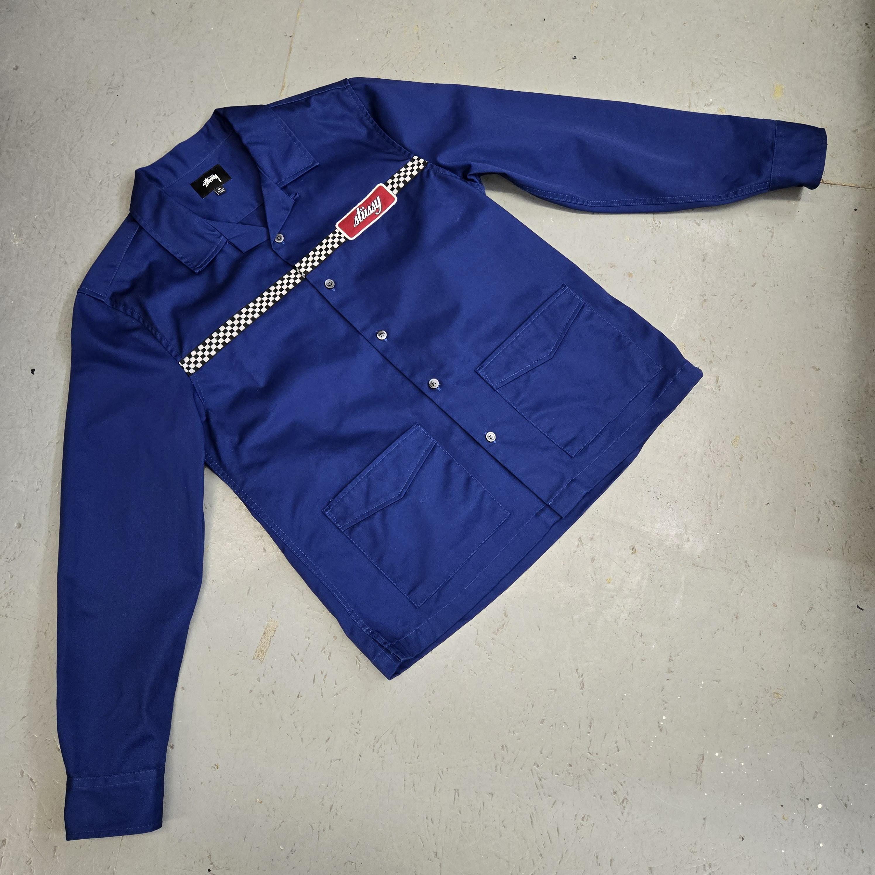 シ*ウ様 Special 90s old stussy \"work jacket Vintage Stussy Garment Workgear Worker Jacket Hoodie